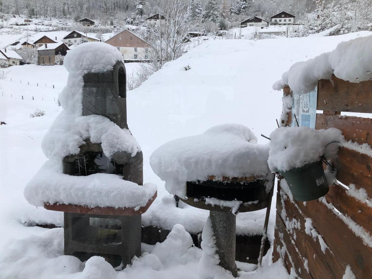Chalet Individuel - Panoramique Montagnes & Proche Lac La Bresse Exteriör bild