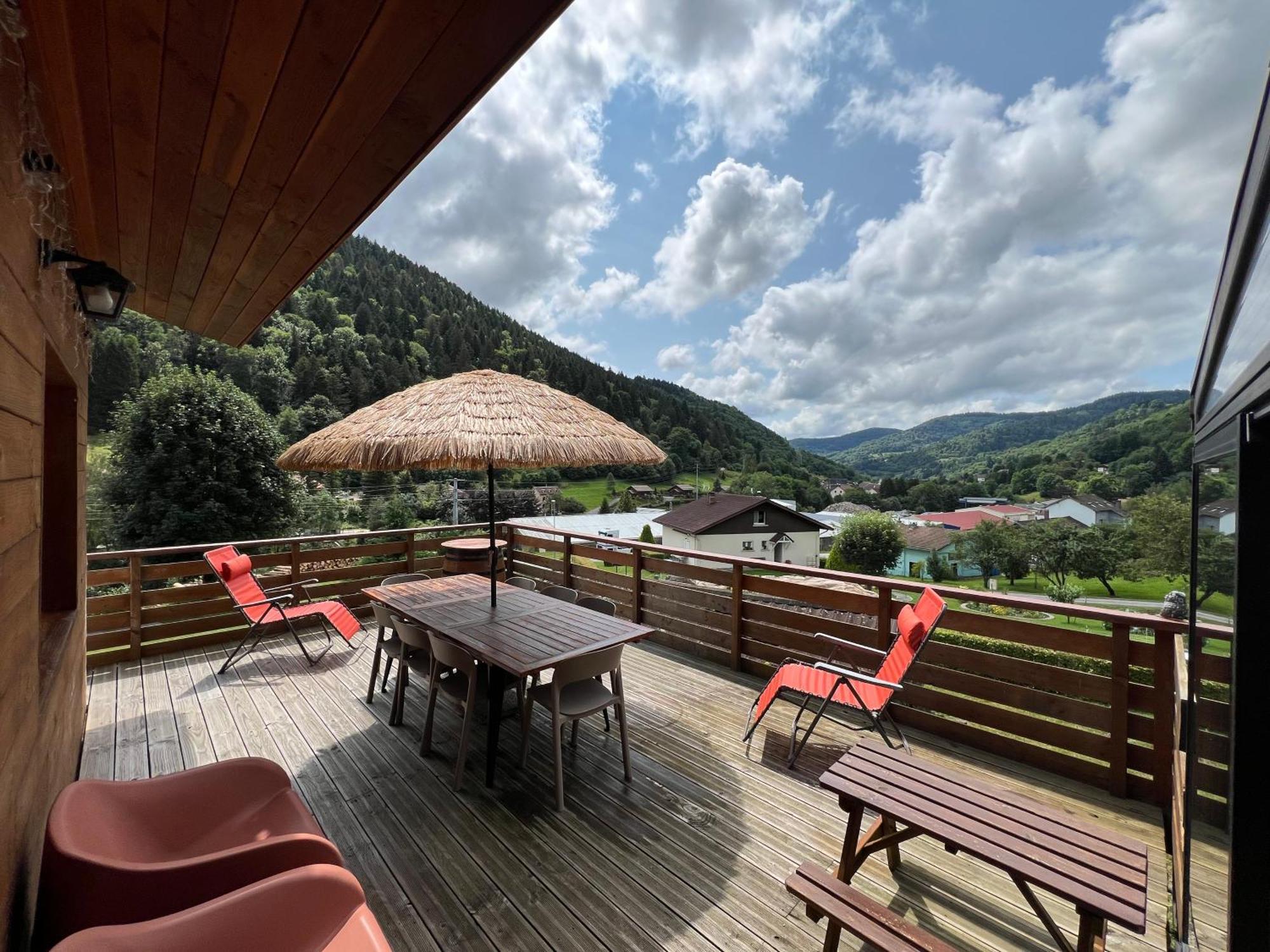 Chalet Individuel - Panoramique Montagnes & Proche Lac La Bresse Exteriör bild