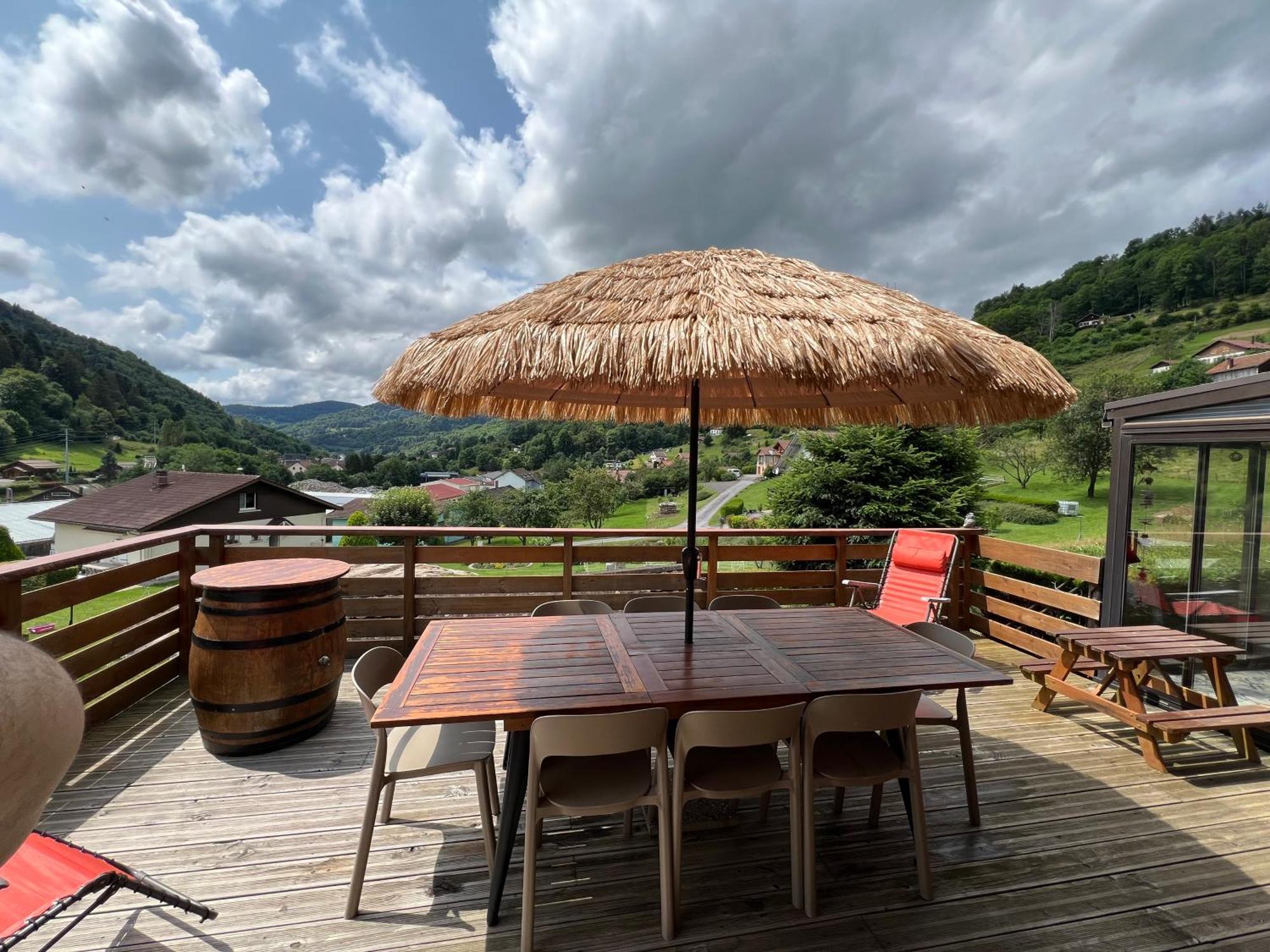 Chalet Individuel - Panoramique Montagnes & Proche Lac La Bresse Exteriör bild
